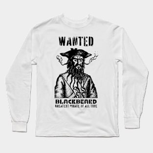 Black Beard Long Sleeve T-Shirt